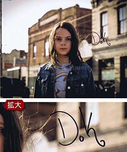 直筆サイン入り写真 LOGAN ローガン ウルヴァリン3 ダフネ・キーン/アメコミ 映画 ブロマイド オートグラフ/大判サイズ 【証明書(COA)・保証書付き】