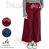 (エマーブル) AIMABLEガウチョパンツ/冬 90 ブルー