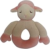 My Natural Cotton Knit Teether - Lamb - One Size - 3 Months by My Natural