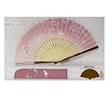 京扇子　R25701-42　婦人セット　弥生 扇子袋ｾｯﾄ　桜うさぎﾋﾟﾝｸ