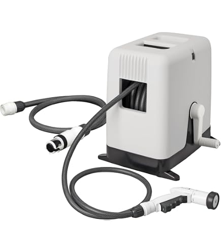 Amazon | タカギ(takagi) ホース ホースリール 30m 4水形 カバー付き
