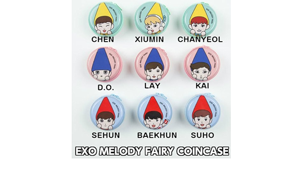 Amazon Exo Melody Fairy Coin Case メンバー別選択 Sum 公式グッズ Exo 音楽妖精 タイプ Sehun アイドル 芸能人グッズ 通販