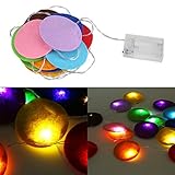 LEDストリングライト　イルミネーションライト　飾りライト　LED電飾　電池式ライト　ハロイン　クリスマス　結婚式　パーティー　子供の部屋　お誕生日バー　雰囲気作り　照明　屋外　室内