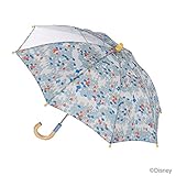 【Disney】【kukka hippo】キッズ・ベビー　キャラクター雨傘　1コマ透明　40cm (アリス/かくれんぼ)