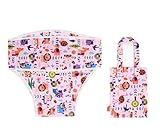 Solby ベビーチェアベルト・クイック アニマルリーフ/ピンク 【いす用ベルト】【携帯巾着付】BCSB102106