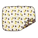 hiorie(ヒオリエ) 日本製 5重ガーゼ ベビーケット ミニケットサイズ ミツバチ 赤ちゃん ガーゼケット 出産祝い ケット