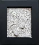 Pressions Handprint and Footprint Kit, Black by Pressions