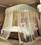 LIQICAI 蚊帳 丈夫なステンレススチールスタンド ノーブルスタイル 昆虫の保護 2サイズ 多色オプション ( 色 : A339 , サイズ さいず : 1.5x1.95m )