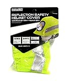 COVER WORK(カバーワーク) リフレクションセーフティーヘルメットカバー 蛍光グリーン FT-GS-30