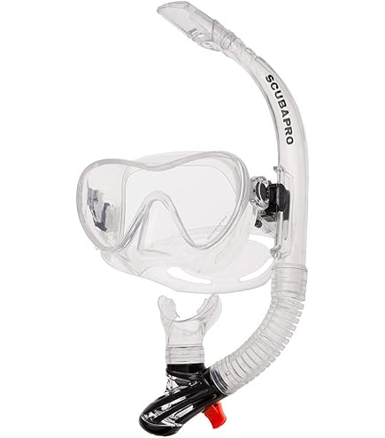 Amazon | SCUBAPRO Ecco ダイビングマスク シュノーケル付き (ブラック