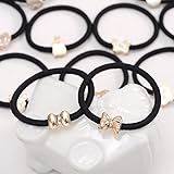 （Rarihima)ヘアゴム ヘアー アクセサリー レディース ヘアスタイル 髪飾り ハート クラウン アップル 幼稚園 学校 ウエディング (20個)