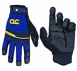 Custom Leathercraft 177M Heavy Duty Flex Grip Work Gloves, Medium by Custom Leathercraft