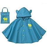 Vine 子供 レインコート レインポンチョ キッズ カッパ 子供 雨具 かわいい レインウェア 携帯ポーチ付き