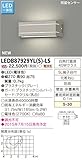 東芝ライテック LED一体形アウトドアブラケット 照度センサー付表札灯 シルバー 270×90