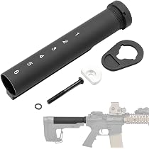 Amazon | 【良品武品】APS製 電動ガン M4用 6ポジション ストック