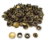 ジャンパーホック 12ｍｍ 金具 アンティーク 50組 ボタン 留め具 レザークラフト ハンドメイド