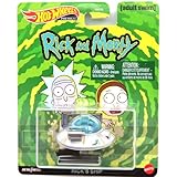 MATTEL HOTWHEELS マテル社製 ホットウィール 1:64スケール "ケースQ - リック・アンド・モーティ - リックス・シップ"