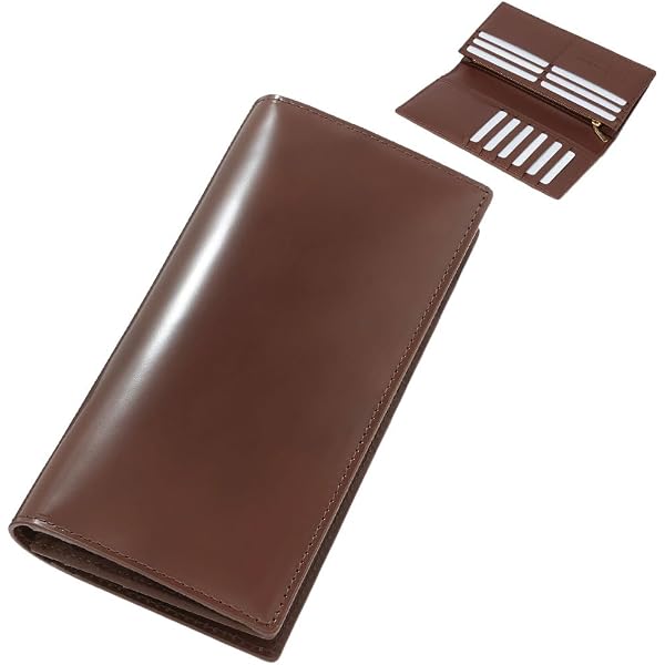 Amazon | [フライングホース] 長財布 ロングウォレット コードバン
