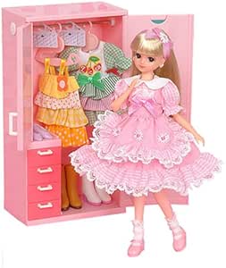 Amazon リカちゃん ピンクのタンス 家具 おもちゃ