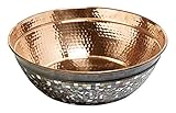 Sinkology SB302-16NU Sinkology Bardeen 16 Inch copper Vessel Sink Handmade Naked copper Sink with Gl