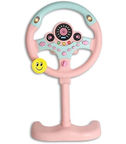 Amazon | ハンドルおもちゃ - 子供の車のおもちゃ ドライブハンドル