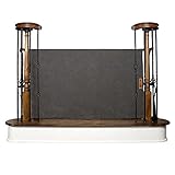 The Stair Barrier - Banister-to-Banister Baby/Pet Gate - Heather Grey by The Stair Barrier