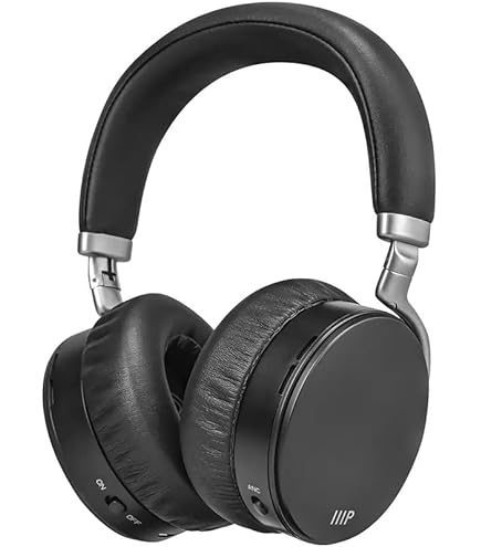 EchoBeatz Wireless Headphones With Auracast - Over-Ear Noise Cancelling Bluetooth Headphones