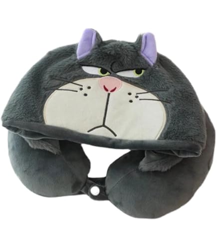 Amazon｜ルシファー 猫 シンデレラ 枕 お昼寝枕 携帯枕 ネックピロー