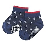 (チャックル) chuckle ボンシュシュ*マリン新生児ソックス【7-8cm】 ネイビー 7-8cm P9317-8-32