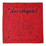MAPTOTE バンダナ Los Angeles red