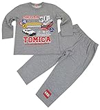 トミカ スウェットパジャマ タカラトミー パジャマ 男の子 キッズ TOMICA fo-pspj02 120cm グレー