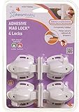 Dreambaby Adhesive Mag Locks - 4 Locks by Dreambaby