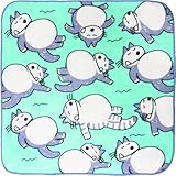 林(Hayashi) ミニタオル 約25×25cm 11ぴきのねこ プカプカ PP410200