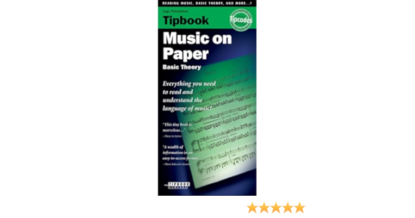 Amazon Tipbook Music On Paper Basic Theory Pinksterboer Hugo Theory