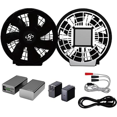 クロスファン　Cross fan Ex40 空調服用ファン　熱中症予防に！ Amazon.co.jp: [武蔵野ユニフォーム] Cross-fan EX クロスファンイー