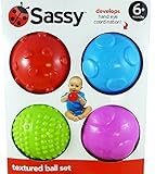 Sassy Baby Set of 4 Textured Balls by Sassy [並行輸入品]