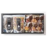 お歳暮 冬のギフト BLANC 【オーガニック オートミール の グラノーラ ギフト セット_B】お年賀 (自家製ドライフルーツグラノーラM、黒ごまたっぷりグラノーラM＋グラノーラクッキー×6)