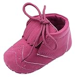 (ビグッド)Bigood 子供靴 女の子 赤ちゃん ベビー靴 フォーマル プレシューズ ファーストシューズ ブーツ フリンジ レザールーム 出産祝い 秋冬 13cm ローズ色