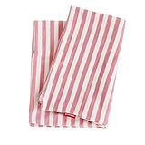 【カバーのみ】ロングランピロー（吐き戻し防止ベビー枕）/ピンクストライプ【日本製】