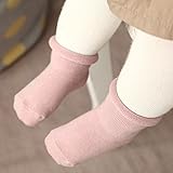ベビーソックス　１０-１2cm 0歳-4歳くらい 選べる3色　滑り止め付き カラー無地　ベビー靴下 男女兼用 男の子用　女の子用 赤ちゃん 靴下 3点セット 梱包 できます