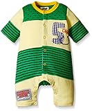 【春物】 CHILD CHAMP(チャイルド チャンプ) 接結天竺切替ミニカバーオール 60cm /C NO.C-86161510