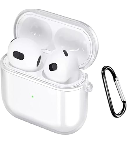 Amazon | AirPods 4 ケース 透明 【2024年発売】 AirPods第4世代