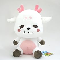 Amazon.co.jp: せんべいを食べる しかまろくん ぬいぐるみ 24cm : おもちゃ