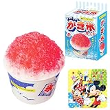 食品サンプル 手作りキット シャリシャリ かき氷キット(対象年齢 ６歳以上)＋【おまけ ディズニーミニパズル20P １個】1 工作 ホビー クラフト 図工 美術 雑貨 ねんど フェイクスイーツ 食品サンプル ワークショップ