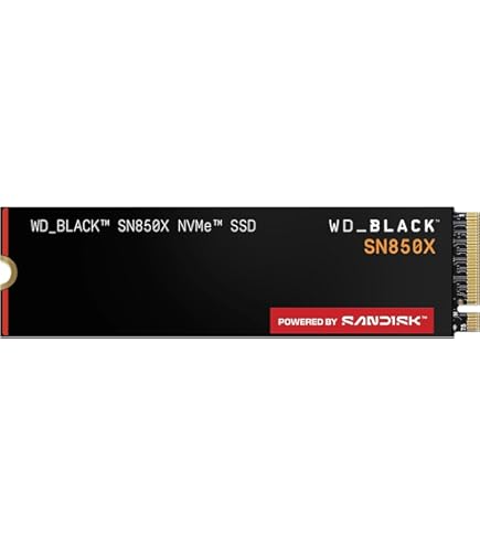 Amazon | WD_BLACK 4TB SN850X NVMe 内蔵型ゲーミングSSD ソリッド