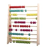 PixnorクラシックWooden Abacus Educational Toy forキッズ子供カラフル