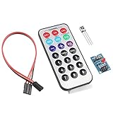 IR HX1838レシーバモジュールキット付きArduino Raspberry Pi用赤外線リモコンモジュール