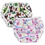 Wegreeco One Size Reusable Baby Swim DiaperGirl Pattern [並行輸入品]