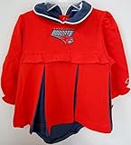 NBA公式ライセンスCharlotte Bobcats Girls Cheerleaderボディスーツロンパースbyリーボック(サイズ24 Months )