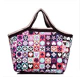 formanism 多柄 カラフル 鮮やか エコバッグ マザーズ ママ 手提げ トート バッグ レディース (M)